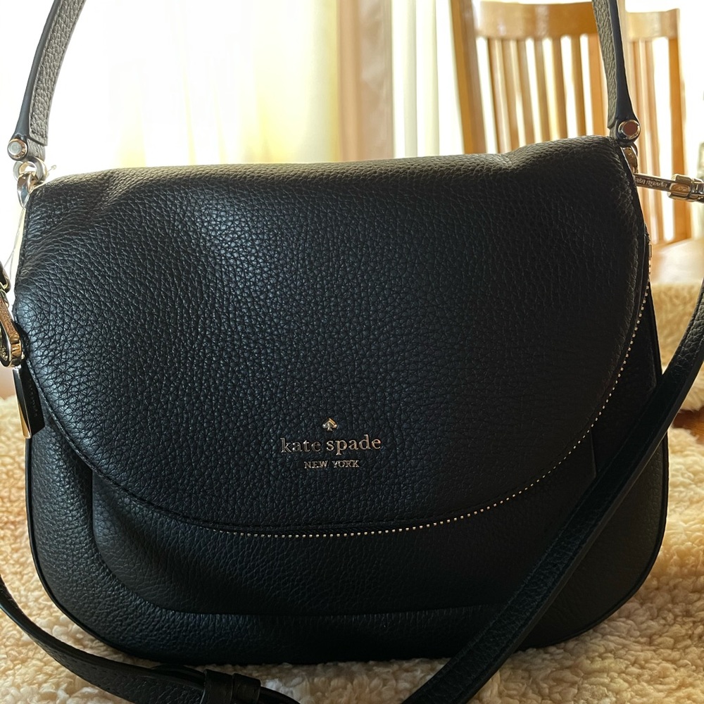 SOLD~Kate Spade Black Shoulder and Cross Body